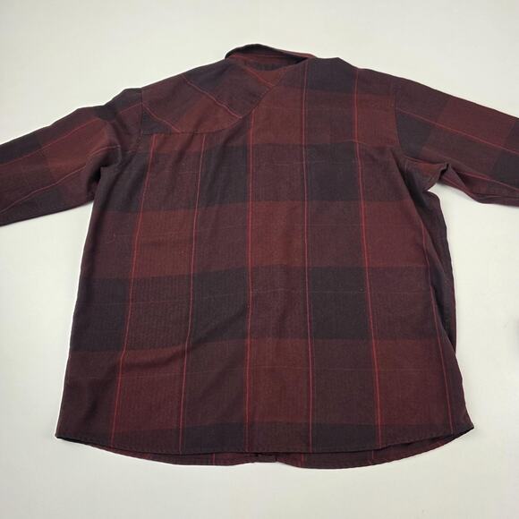 Mountain Hardwear Shirt Mens Extra Large Plaid Long Sleeve Button Up OM3716 - Picture 10 of 14